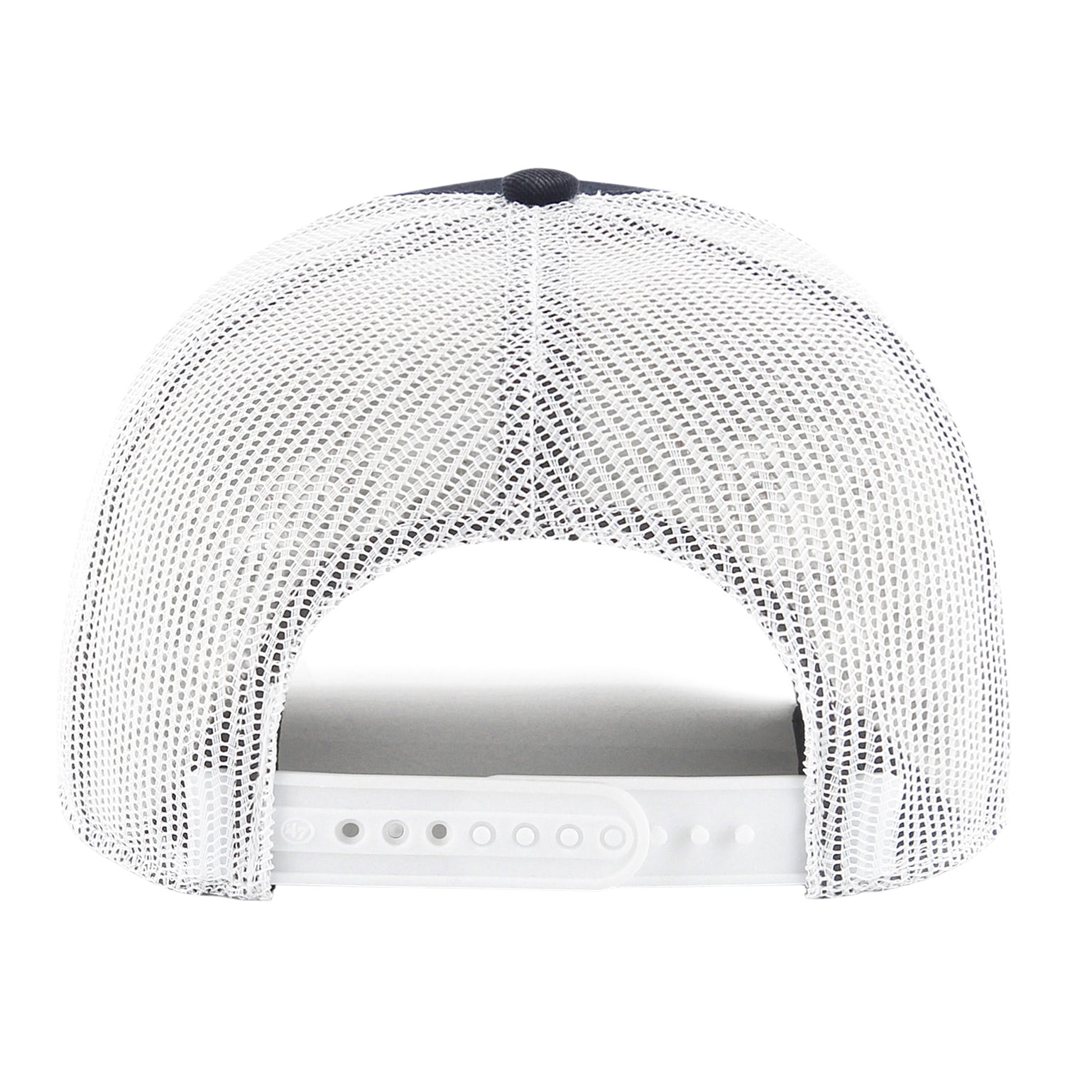 Georgia Tech Yellow Jackets 47 Brand Buzz Logo and Wordmark Navy Trucker - Back View