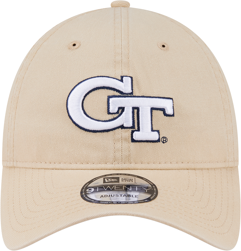 Georgia Tech Yellow Jackets New Era Primary Logo 920 Hat - Gold - Front View