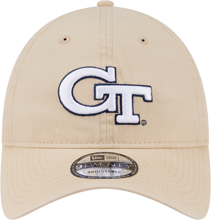 Georgia Tech Yellow Jackets New Era Primary Logo 920 Hat - Gold - Front View