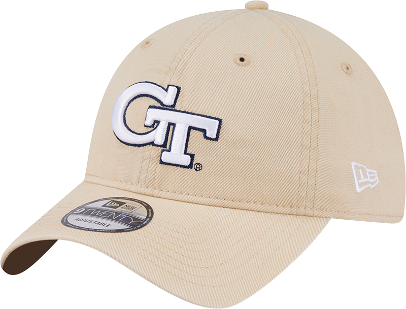 Georgia Tech Yellow Jackets New Era Primary Logo 920 Hat - Gold - Front Left View