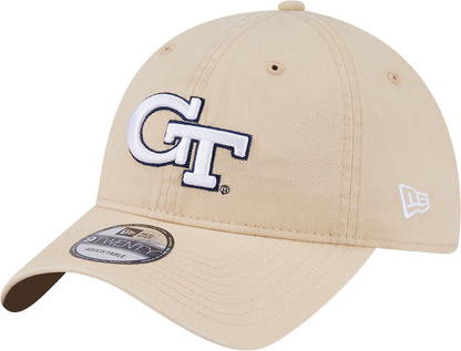Georgia Tech Yellow Jackets New Era Primary Logo 920 Hat - Gold - Front Left View