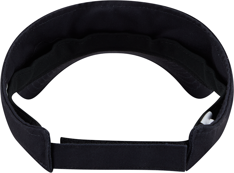 Georgia Tech Yellow Jackets New Era Primary Logo Visor - Navy - Back View