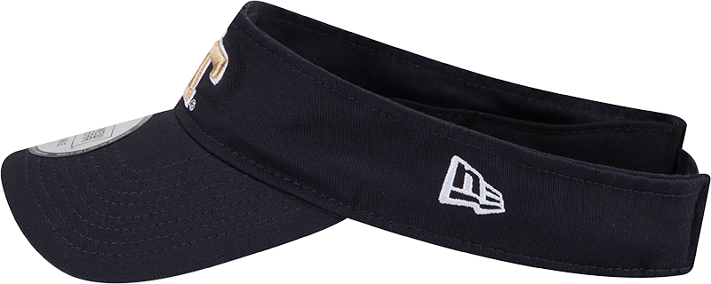 Georgia Tech Yellow Jackets New Era Primary Logo Visor - Navy - Left View