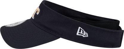 Georgia Tech Yellow Jackets New Era Primary Logo Visor - Navy - Left View