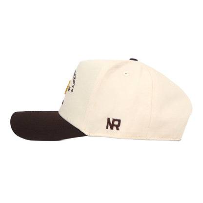 Georgia Tech Yellow Jackets Outlaw Arch Wordmark Two Tone Hat – Cream/Black