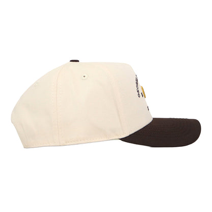 Georgia Tech Yellow Jackets Outlaw Arch Wordmark Two Tone Hat – Cream/Black