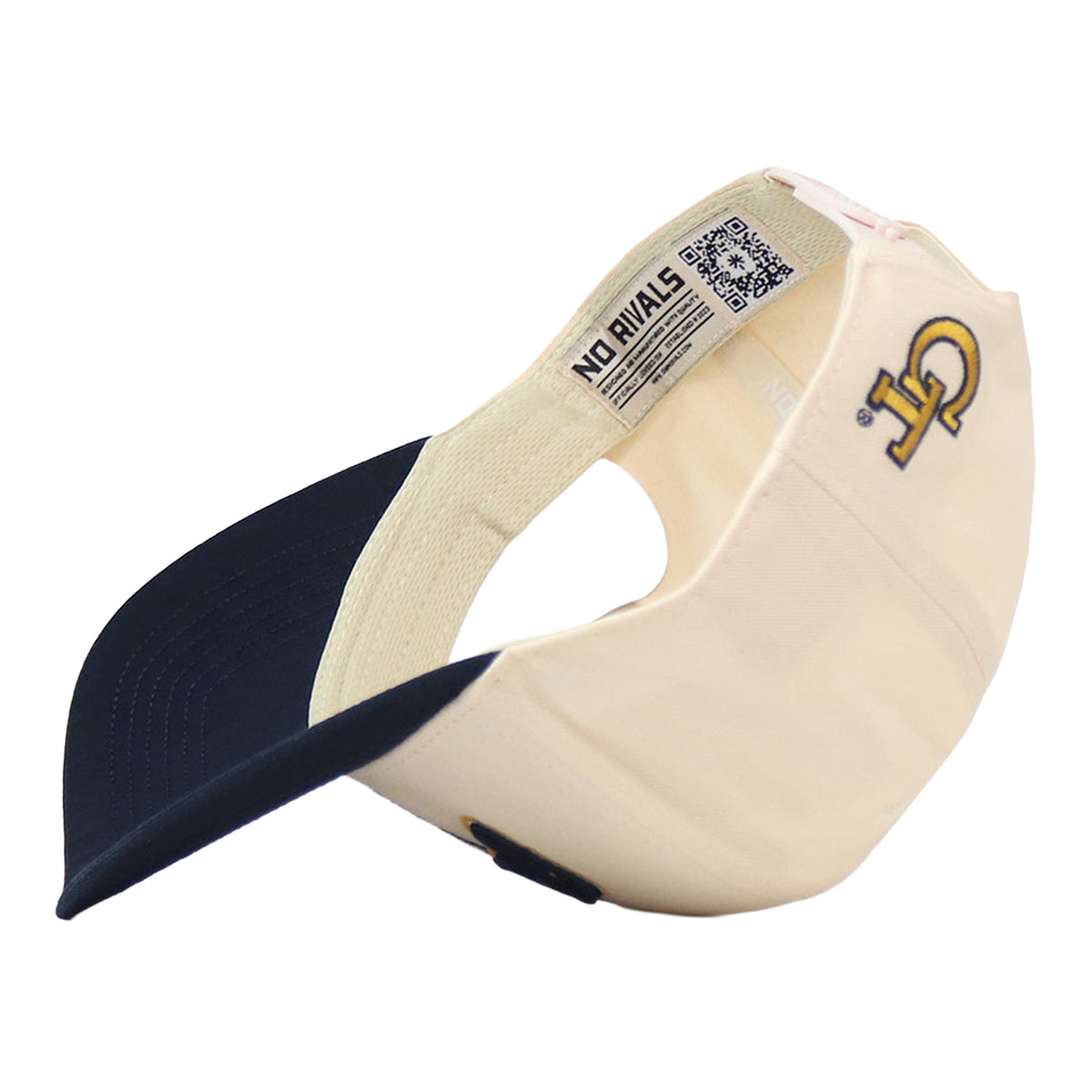 Georgia Tech Yellow Jackets Stadium Graphic Two Tone Hat – White/Navy