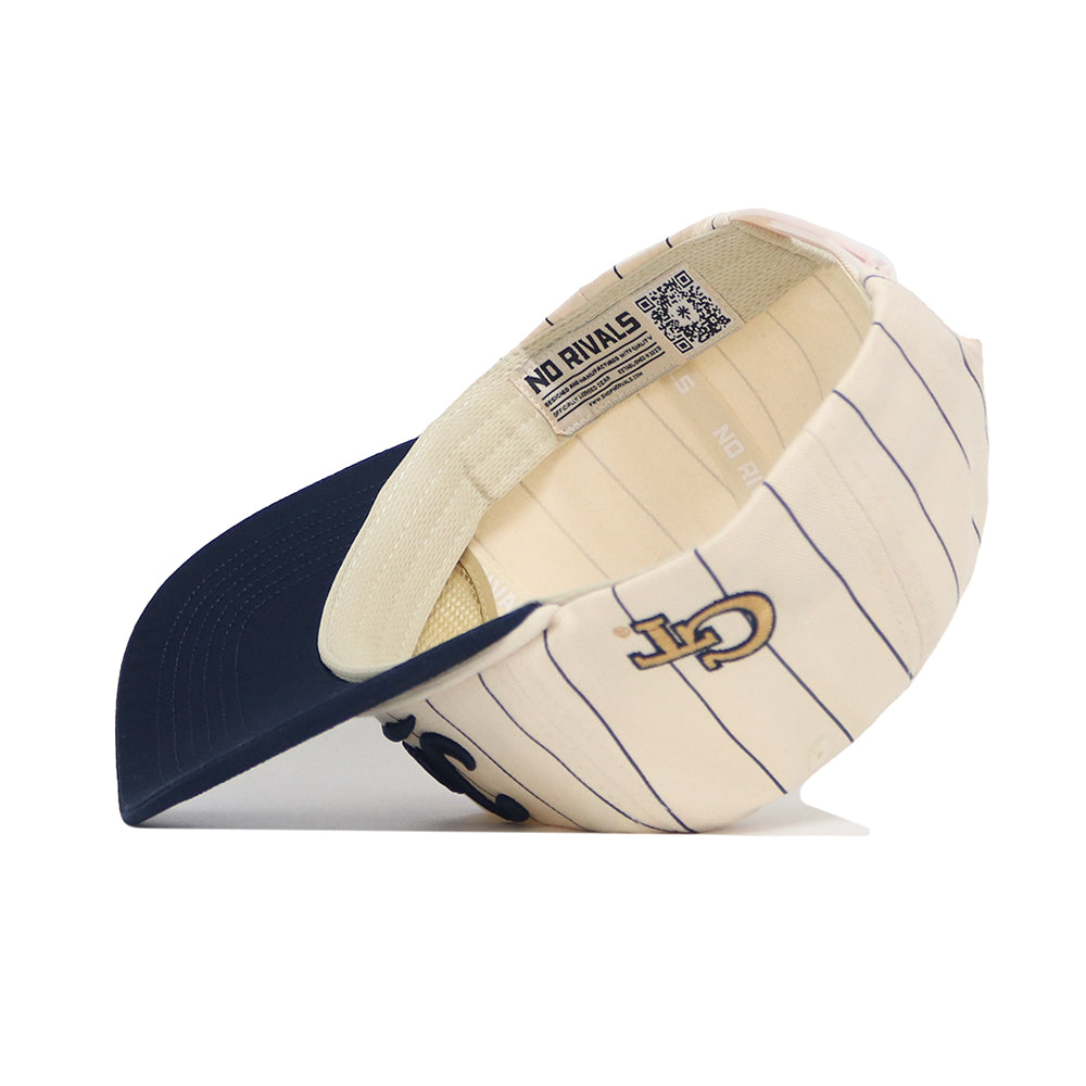 Georgia Tech Yellow Jackets Baseball Pinstripe Hat - Inside View