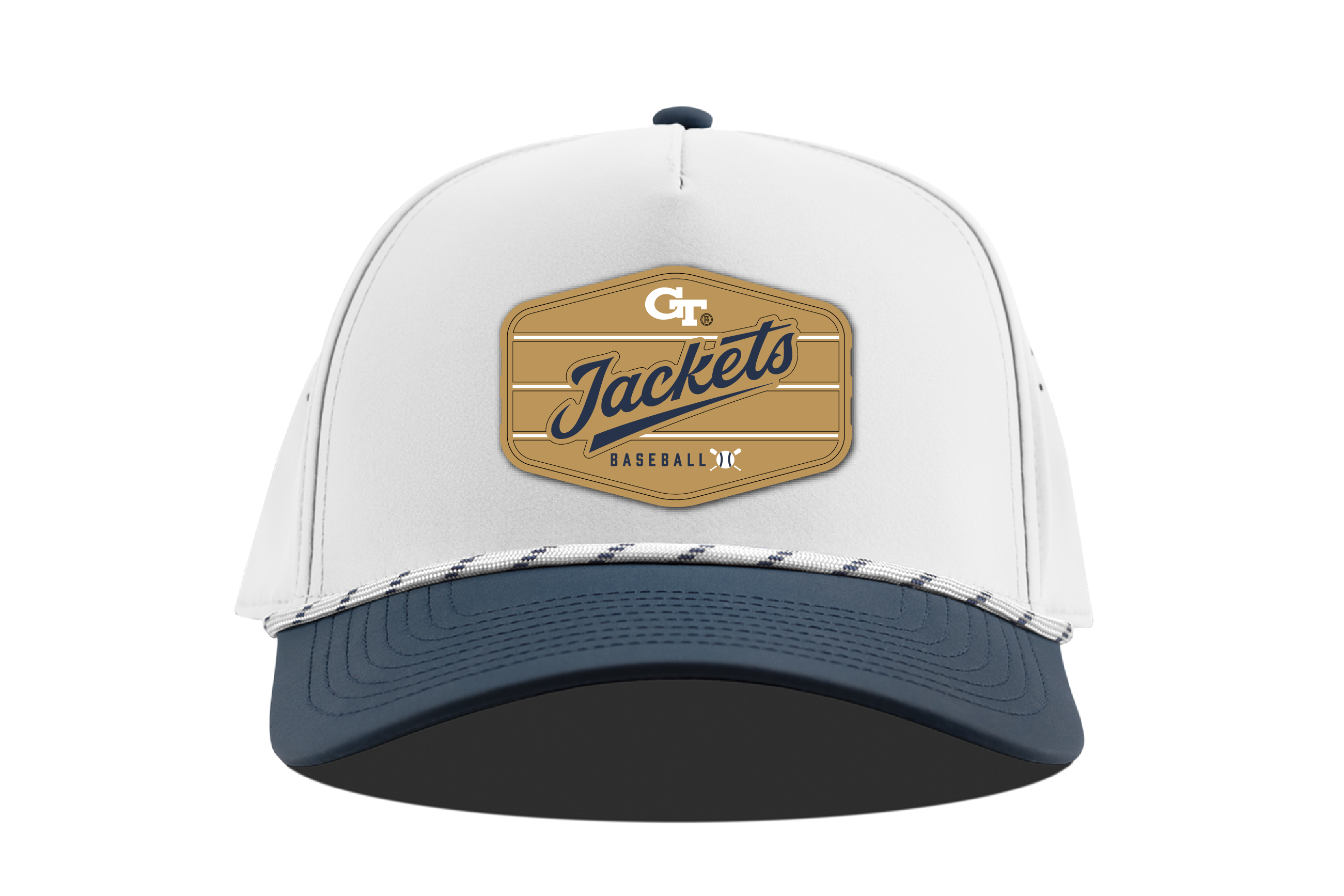 Georgia Tech Yellow Jackets Branded Bills Hexagon Baseball Rope Hat ...