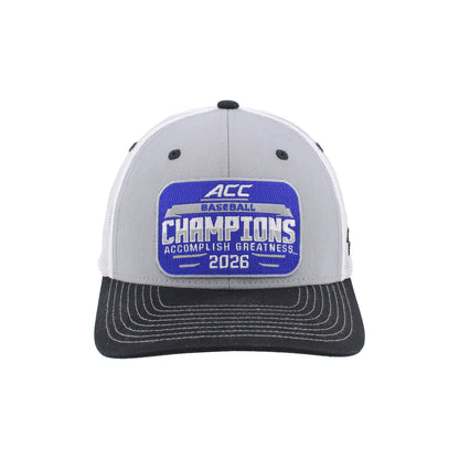Georgia Tech Yellow Jackets Baseball Locker Room ACC Tournament Champions Hat - Front View