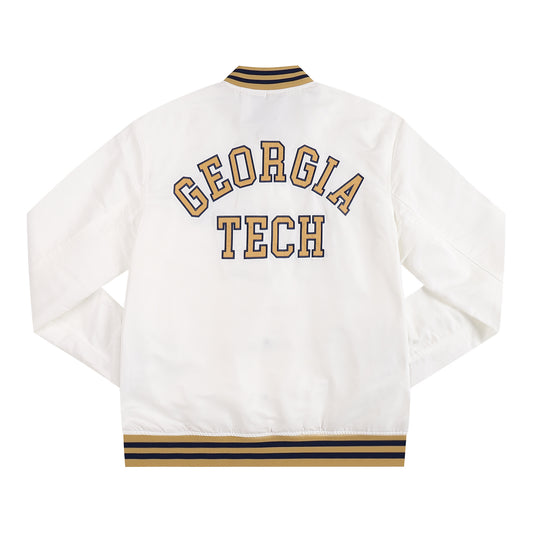 Georgia Tech Yellow Jackets Vault T Whiteout Bomber Jacket