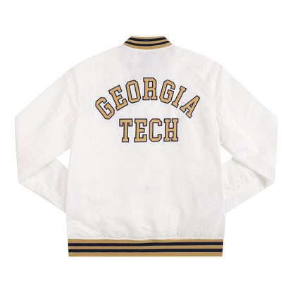 Georgia Tech Yellow Jackets Vault T Whiteout Bomber Jacket