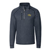 Georgia Tech Yellow Jackets Cutter & Buck Mainsail Sweater-Knit Half Zip Pullover Jacket
