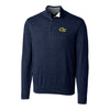 Georgia Tech Yellow Jackets Cutter & Buck Lakemont Tri-Blend Quarter Zip Pullover Sweater