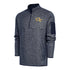 Georgia Tech Yellow Jackets Fortune 1/4 Zip Heather Navy Pullover Jacket - Front View