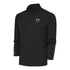 Georgia Tech Yellow Jackets Tribute Buzz 1/4 Zip Dark Grey Jacket - Front View