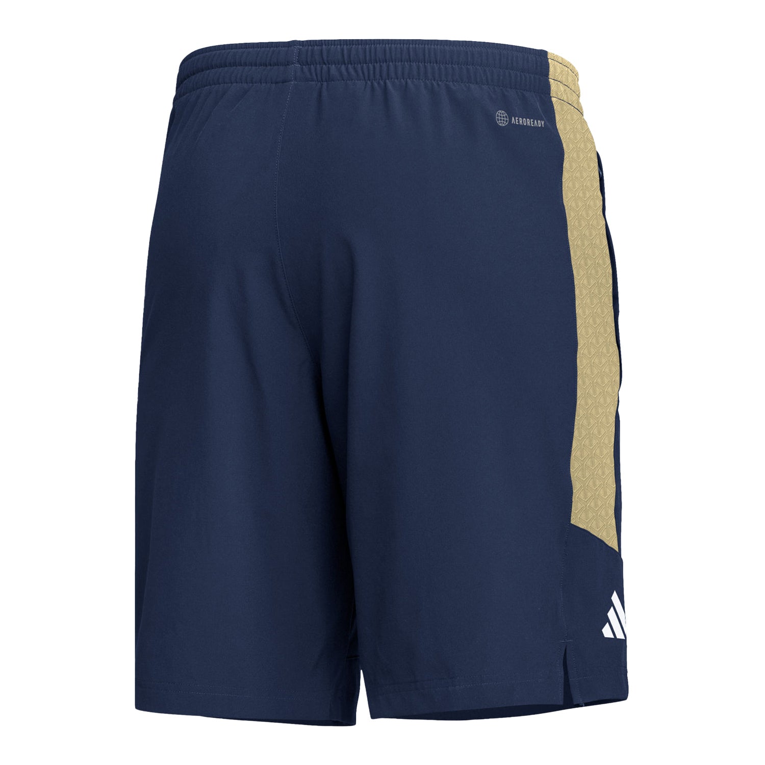 Georgia Tech Yellow Jackets Adidas Woven Navy Short - Back View