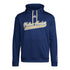 Georgia Tech Yellow Jackets Adidas Sideline Navy Hooded Sweatshirt - Front View