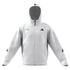 Georgia Tech Yellow Jackets Adidas Z.N.E Full Zip White Jacket - Front View