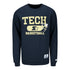 Georgia Tech Yellow Jackets Basketball Tech Crewneck Sweatshirt