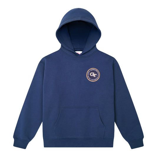 Georgia Tech Yellow Jackets Campus Art Navy Hoodie