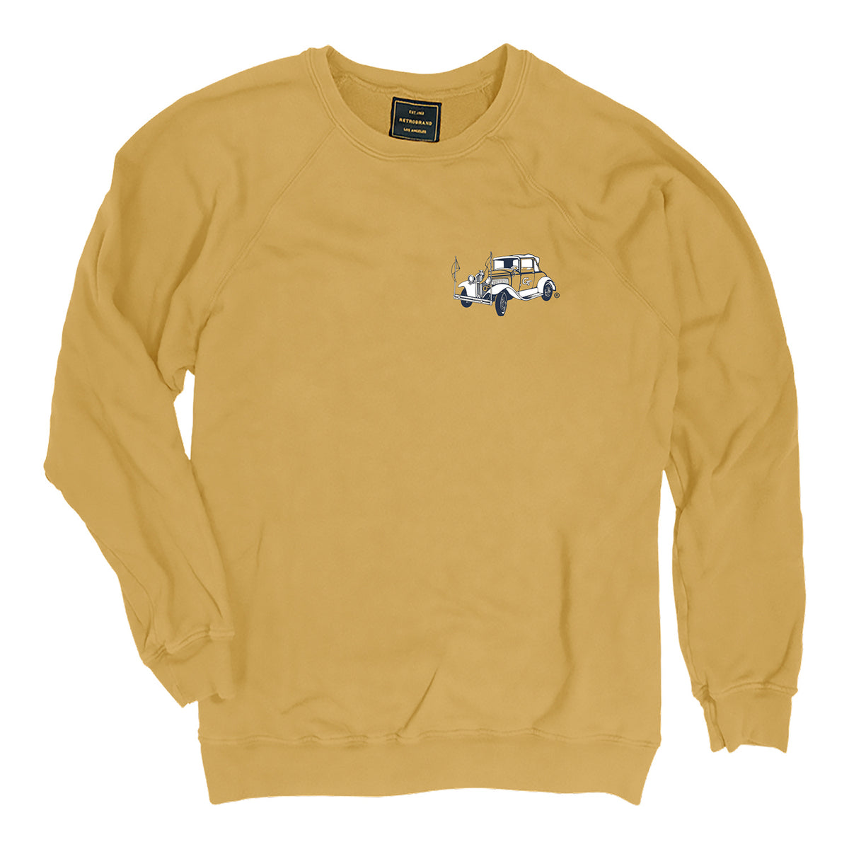 Georgia Tech Yellow Jackets Arched Wreck Tee - Front View