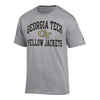 Georgia Tech Yellow Jackets Wordmark Grey T-Shirt