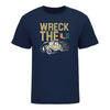 Georgia Tech Yellow Jackets Wreck the U Navy T-Shirt