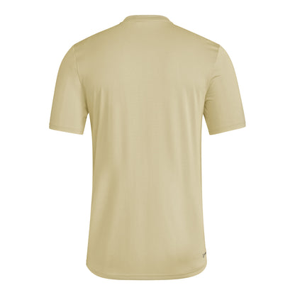 Georgia Tech Yellow Jackets Short Sleeve T-Shirt In Gold - Back View
