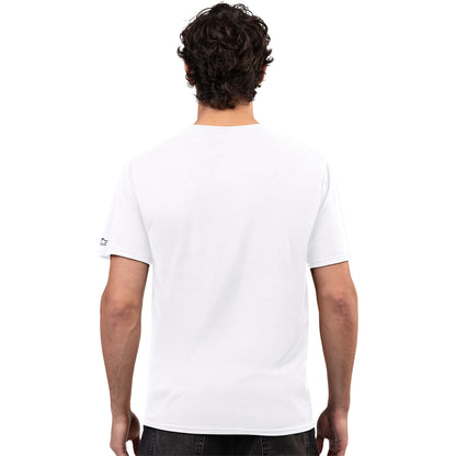 Georgia Tech Yellow Jackets Prime Time Football T-Shirt In White - Back View