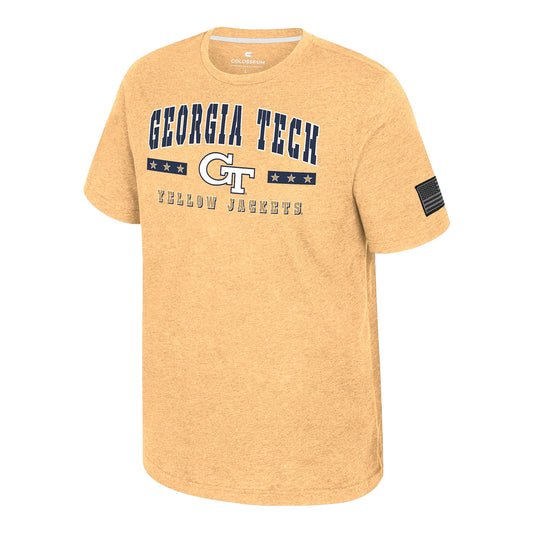 Georgia Tech Yellow Jackets OHT Joint Base T-Shirt - Front View