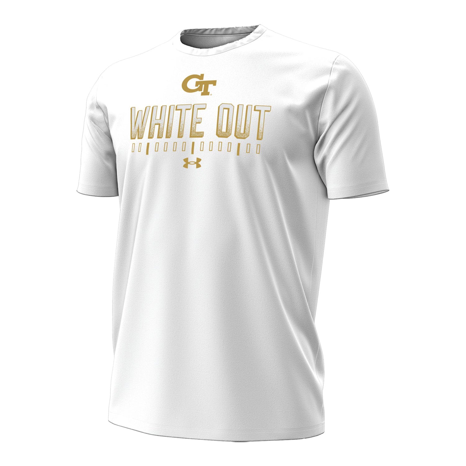 Georgia Tech Yellow Jackets Under Armour 2026 Football Season Schedule T-Shirt - Front View