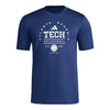 Georgia Tech Yellow Jackets Adidas Volleyball Navy T-Shirt