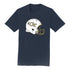 Georgia Tech Yellow Jackets Football Helmet Navy T-Shirt - Front View