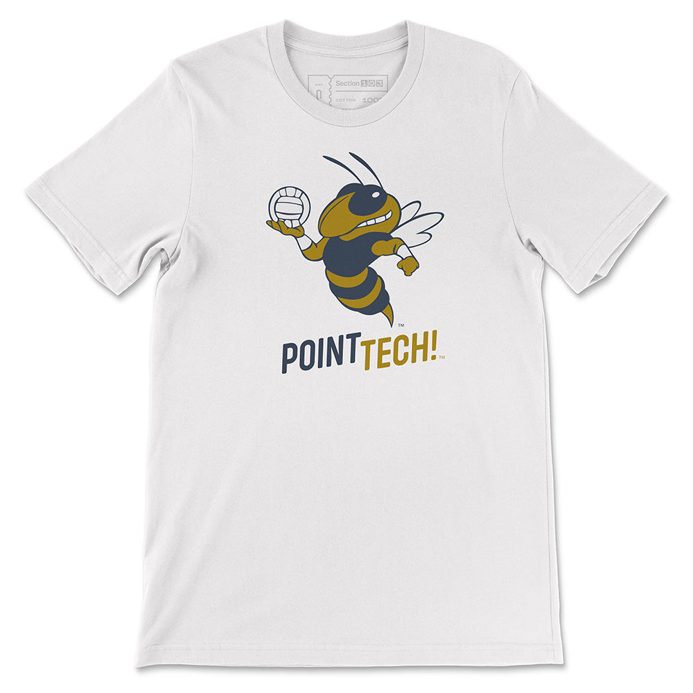 Georgia Tech Point Tech Volleyball Tee