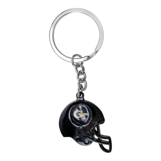 Georgia Tech Helmet Keychain In Black - Main View
