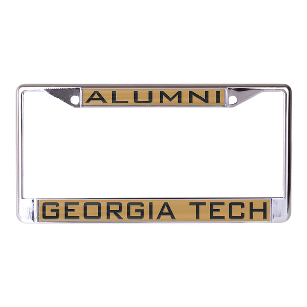 Georgia Tech Yellow Jackets Alumni License Plate Frame - Front View