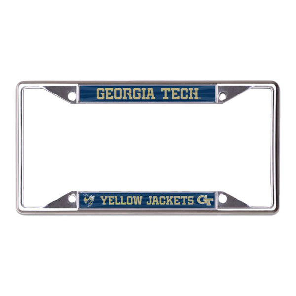 Georgia Tech Yellow Jackets Buzz License Plate Frame - Main View