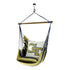 Georgia Tech Yellow Jackets Interlock Logo Hanging Chair Swing - Modeled View