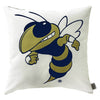 Georgia Tech Yellow Jackets Mascot Buzz Pillow