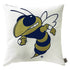 Georgia Tech Yellow Jackets Mascot Buzz Pillow - Front View