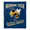 Georgia Tech Yellow Jackets Silk Touch Throw