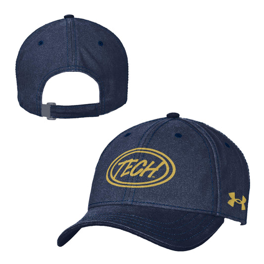 Georgia Tech Under Armour Youth Cicle Tech Hat
