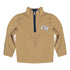 Toddler Georgia Tech Yellow Jackets Impressions 1/4 Zip Gold Jacket - Front View