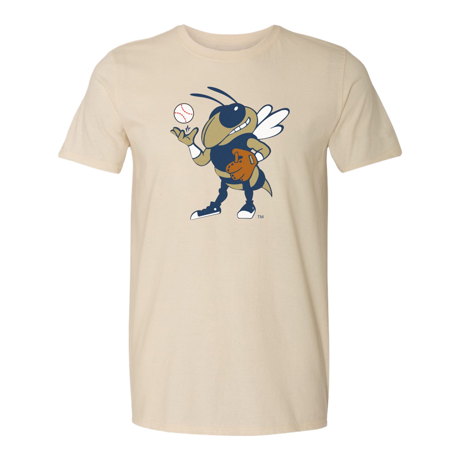 Georgia Tech Yellow Jackets Baseball Buzz Youth Tee - Front View