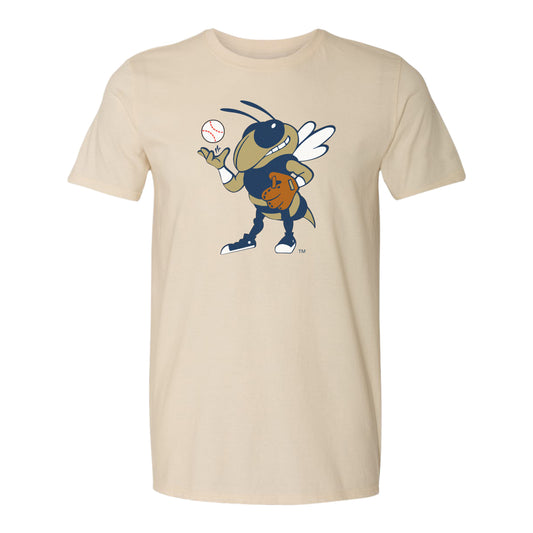 Georgia Tech Yellow Jackets Baseball Buzz Youth Tee - Front View