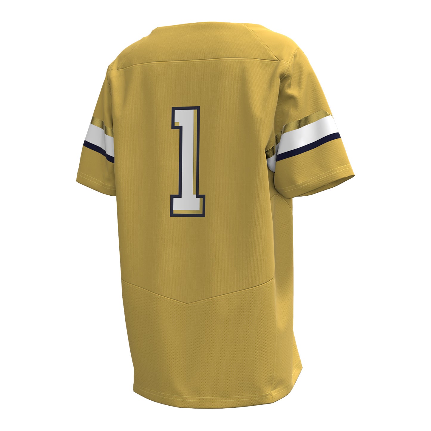 Georgia Tech Under Armour #1 Youth Gold Replica Football Jersey