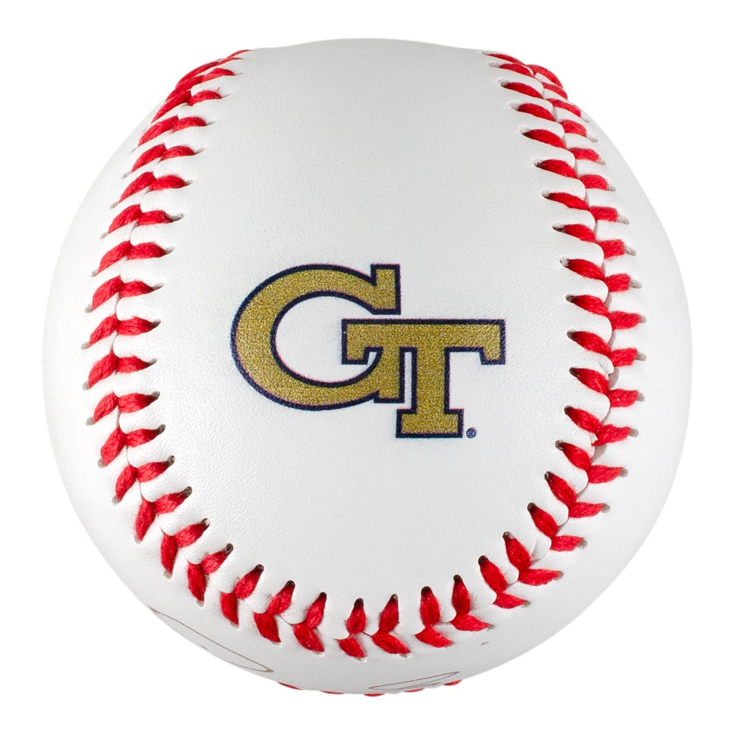 Georgia Tech Baseball Student Athlete #8 Drew Burress - Autographed baseball - Signed - Back View
