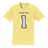 Georgia Tech Yellow Jackets Men's Basketball NIL Athlete T-Shirt - #1 Naithan George - Front View