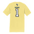 Georgia Tech Yellow Jackets Men's Basketball NIL Athlete T-Shirt - #1 Naithan George - Back View